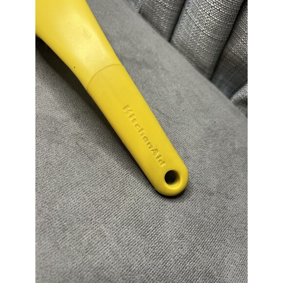 Kitchenaid Sink Brush Scrub Dish Double Sided Yellow Kitchen Bath - Picture 6 of 7